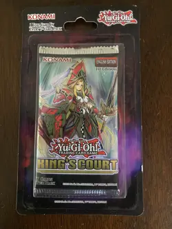 YuGiOh! King's Court - Blister Packs Lot of 20 SEALED Yugioh 1st Edition - Image 3