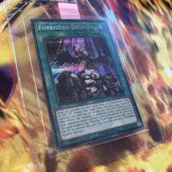 Yugioh Forbidden Droplet MP22-EN254 holo Secret Rare 1st Edition NM - Image 3