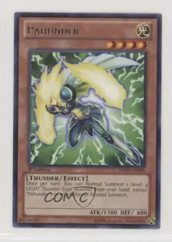 Pahunder 1st Ed. YuGiOh Return of the Duelist #REDU-EN095 4y7 - Image 1