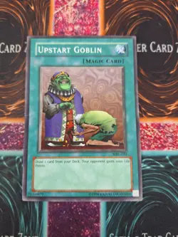 Yugioh Upstart Goblin MRL-033 Common Unlimited Heavily Played - Image 1