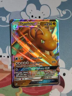Dragonite GX 152/236 Unified Minds Sun & Moon Ultra Rare Pokemon TCG Card NM - Image 1
