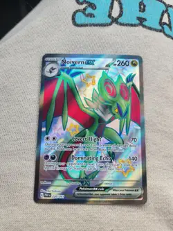 Noivern EX 220/091 Scarlet and Violet Paldean Fates Shiny Ultra Rare Holo Card - Image 2
