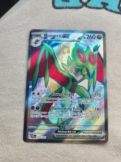 Noivern EX 220/091 Scarlet and Violet Paldean Fates Shiny Ultra Rare Holo Card - Image 3