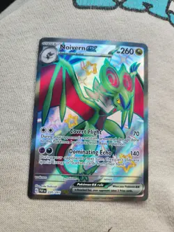 Noivern EX 220/091 Scarlet and Violet Paldean Fates Shiny Ultra Rare Holo Card - Image 5