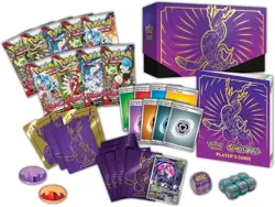 Pokemon TCG Scarlet & Violet Elite Trainer Box Miraidon Purple 9 Boosters Card - Image 4