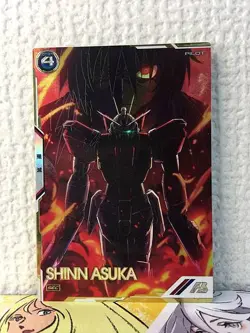 SHINN ASUKA LX04-092 SEC Gundam Arsenal Base Card Seed Destiny - Image 1