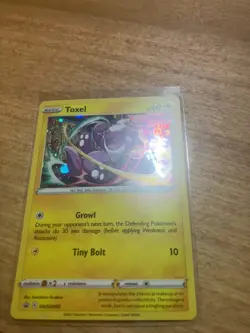 Toxel Holo SWSH209 Cosmos Black Star Promo Pokemon Card 2022 Mint/NM NEW - Image 1