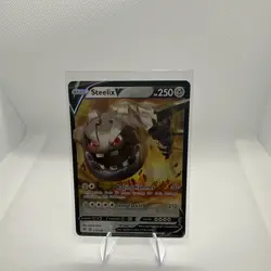 Steelix V 115/185 - Vivid Voltage - Ultra Rare Pokemon Card - Near Mint (NM) - Image 1
