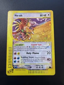 Ho-Oh 149/144 Skyridge Holographic Pokemon Card Ultra Rare Holo LP - Image 1