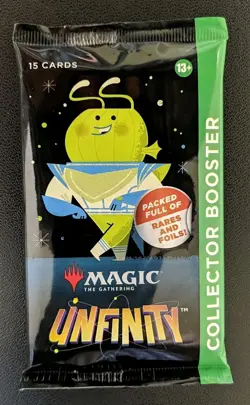 2022 Magic MTG Unfinity Collector Booster Pack x1 Sealed Mint NEW! FREE BoxU - Image 1