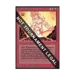 WOTC MtG Collector's Ed Fire Elemental (CE) (U) NM - Image 1