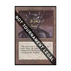 WOTC MtG Collector's Ed Obsianus Golem (CE) (U) NM - Image 1