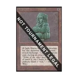 WOTC MtG Collector's Ed Jade Statue (CE) (U) NM - Image 1