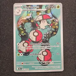 2025 Amoonguss IR 096/086 SV: Black Bolt English PACK FRESH NM Pokemon TCG - Image 1