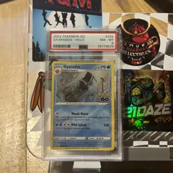 2022 POKEMON GO #022 GYARADOS-HOLO NEAR MINT-MINT PSA 8 - Image 1