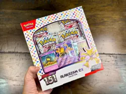 Pokemon TCG Scarlet & Violet 151 Alakazam Ex Collection Box Brand New Sealed 820650855269 - Image 1