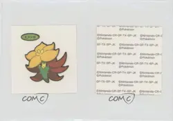 Gossifleur Japanese Daiichi Pokemon Bread Deco Chara Stickers 2004 rp9 - Image 3