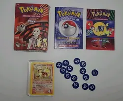 Pokemon Gym Challenge - Blaine Theme Deck InComplete Deck w/ Box & 59 Cards - Image 1