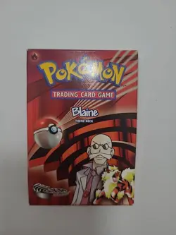 Pokemon Gym Challenge - Blaine Theme Deck InComplete Deck w/ Box & 59 Cards - Image 5