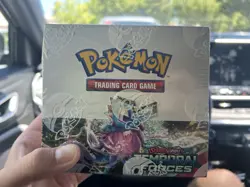 Pokemon TCG - Scarlet And Violet - Temporal Forces - Booster Box - New & Sealed - Image 1