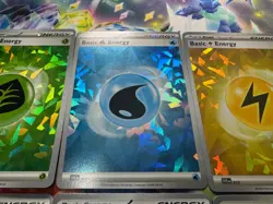 Cracked Ice Holo Energy Set of 8 - Terapagos EX Premium Collection - Pokemon TCG - Image 4