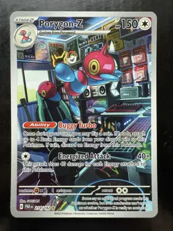 Pokemon Porygon-Z 214/182 Paradox Rift Illustration Rare (NM) - Image 1