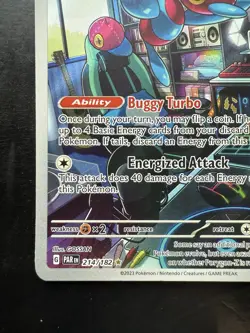 Pokemon Porygon-Z 214/182 Paradox Rift Illustration Rare (NM) - Image 4