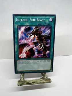 YuGiOh TCG Inferno Fire Blast LDK2-ENJ23 Konami Card - Image 1