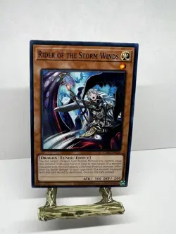 YuGiOh TCG Rider Of The Storm Winds LDK2-ENK018 Konami Card - Image 1