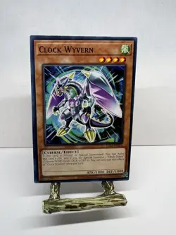 YuGiOh TCG Clock Wyvern EGS1-EN018 Konami Card - Image 1