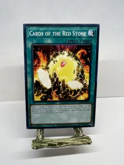 YuGiOh TCG Cards Of The Red Stone LDK2-ENKJ25 Konami Card - Image 1