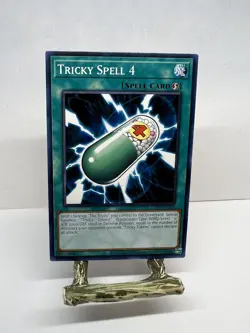 YuGiOh TCG Tricky Spell 4 LDK2-ENKY26 Konami Card - Image 1