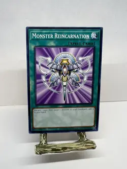 YuGiOh TCG Monster Reincarnation LDK2-ENKY32 Konami Card - Image 1