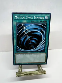 YuGiOh TCG Mystical Space Typhoon LDK2-ENJ32 Konami Card - Image 1