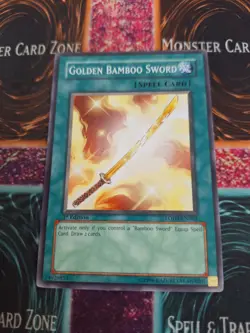 Yugioh Golden Bamboo Sword LODT-EN062 Common 1st Edition Near Mint - Image 1