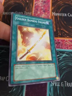 Yugioh Golden Bamboo Sword LODT-EN062 Common 1st Edition Near Mint - Image 2