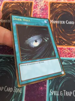 Yugioh Dark Hole PGL2-EN089 Gold Rare Unlimited Near Mint - Image 2