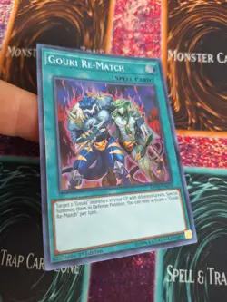 Yugioh Gouki Re-Match MP18-EN070 Super Rare 1st Edition Near Mint - Image 2