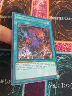 Yugioh Abomination's Prison RA02-EN064 Ultra Rare 1st Edition Near Mint - Image 2