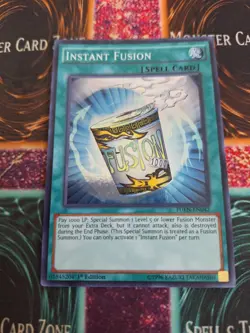Yugioh Instant Fusion FUEN-EN042 Super Rare 1st Edition Near Mint - Image 1