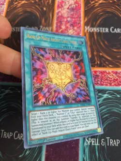 Yugioh Rank-Up-Magic Argent Chaos Force BROL-EN091 Ultra Rare 1st Edition NM - Image 2