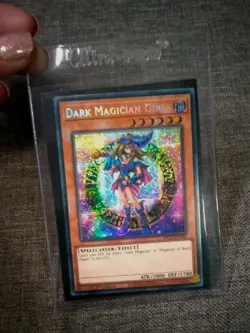 YuGiOh! Dark Magician Girl MP22-EN268 1st Edition Prismatic Secret Rare NM/MINT - Image 1