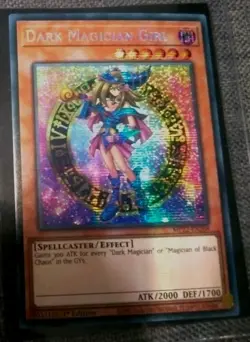 YuGiOh! Dark Magician Girl MP22-EN268 1st Edition Prismatic Secret Rare NM/MINT - Image 2