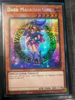 YuGiOh! Dark Magician Girl MP22-EN268 1st Edition Prismatic Secret Rare NM/MINT - Image 4