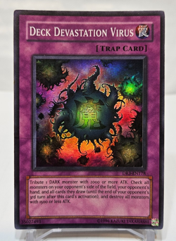 Deck Devastation Virus DR3-EN178 Super Rare Yugioh 7144 - Image 1