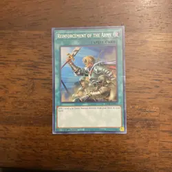 Yugioh Reinforcement of the Army KICO-EN051 1ST COLLECTORS (NM) - Image 1
