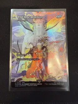 Wild Rose Rebellion FOIL FINAL FANTASY Through the Ages Magic the Gathering MTG - Image 1