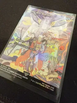 Wild Rose Rebellion FOIL FINAL FANTASY Through the Ages Magic the Gathering MTG - Image 2