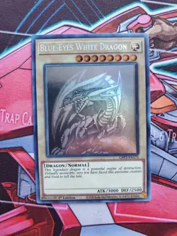 Blue-Eyes White Dragon (Ghost Rare) GFP2-EN175 1st Edition Yu-Gi-Oh! TCG - Image 1