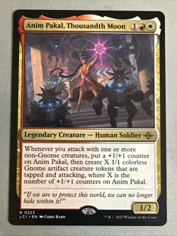 MTG / Anim Pakal, Thousandth Moon / LCI / #0223 / Regular / Rare / NM - Image 1